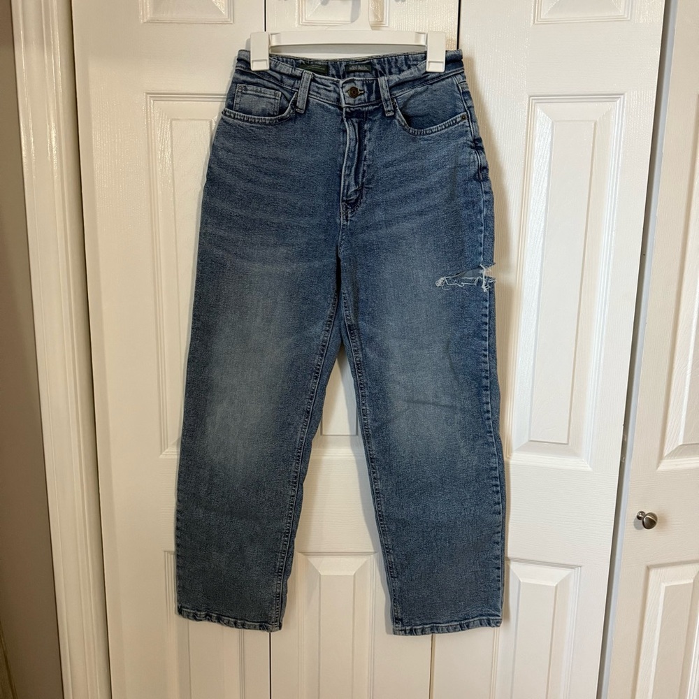 Dark Wash straight leg jeans